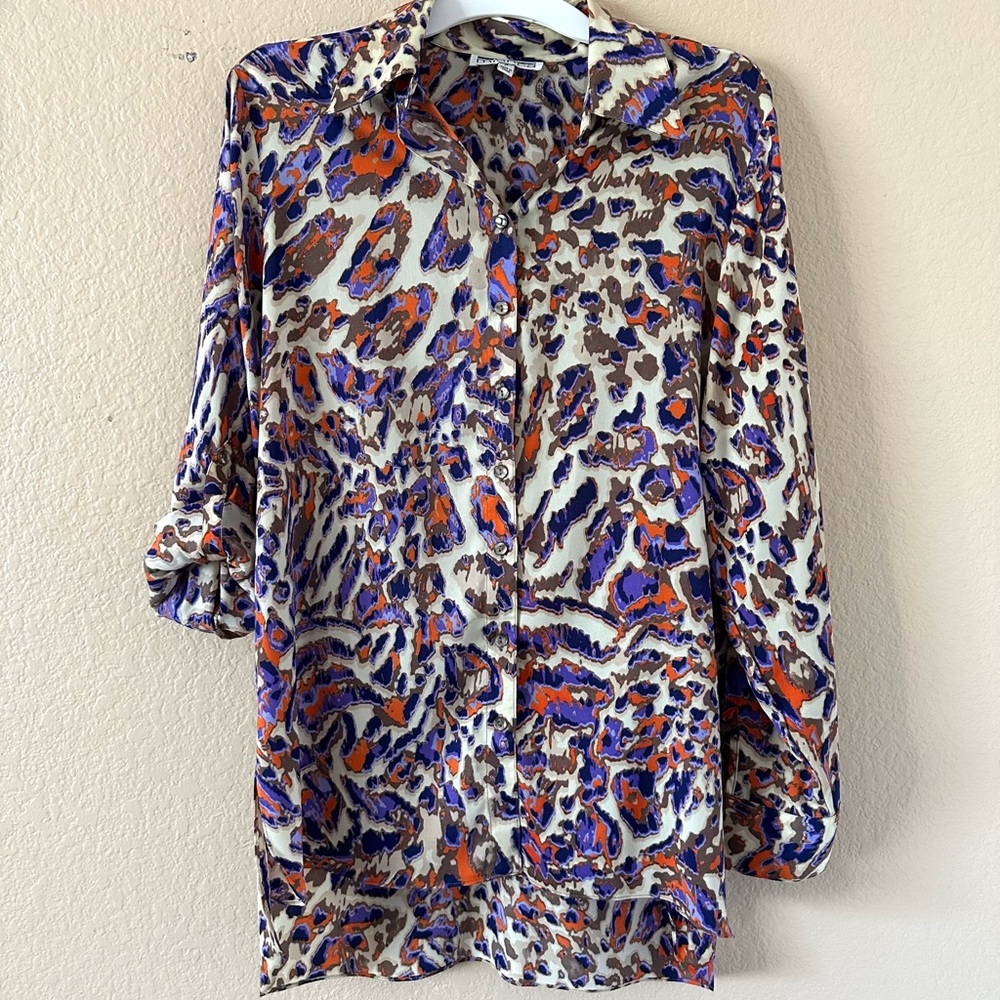 MISHCA  colorful blouse.